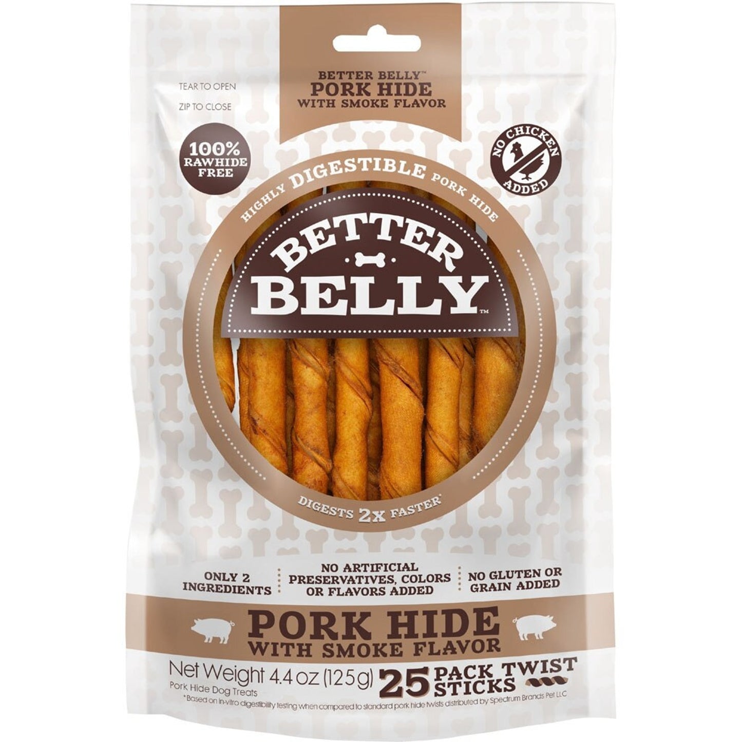 Better Belly Porkhide Twists