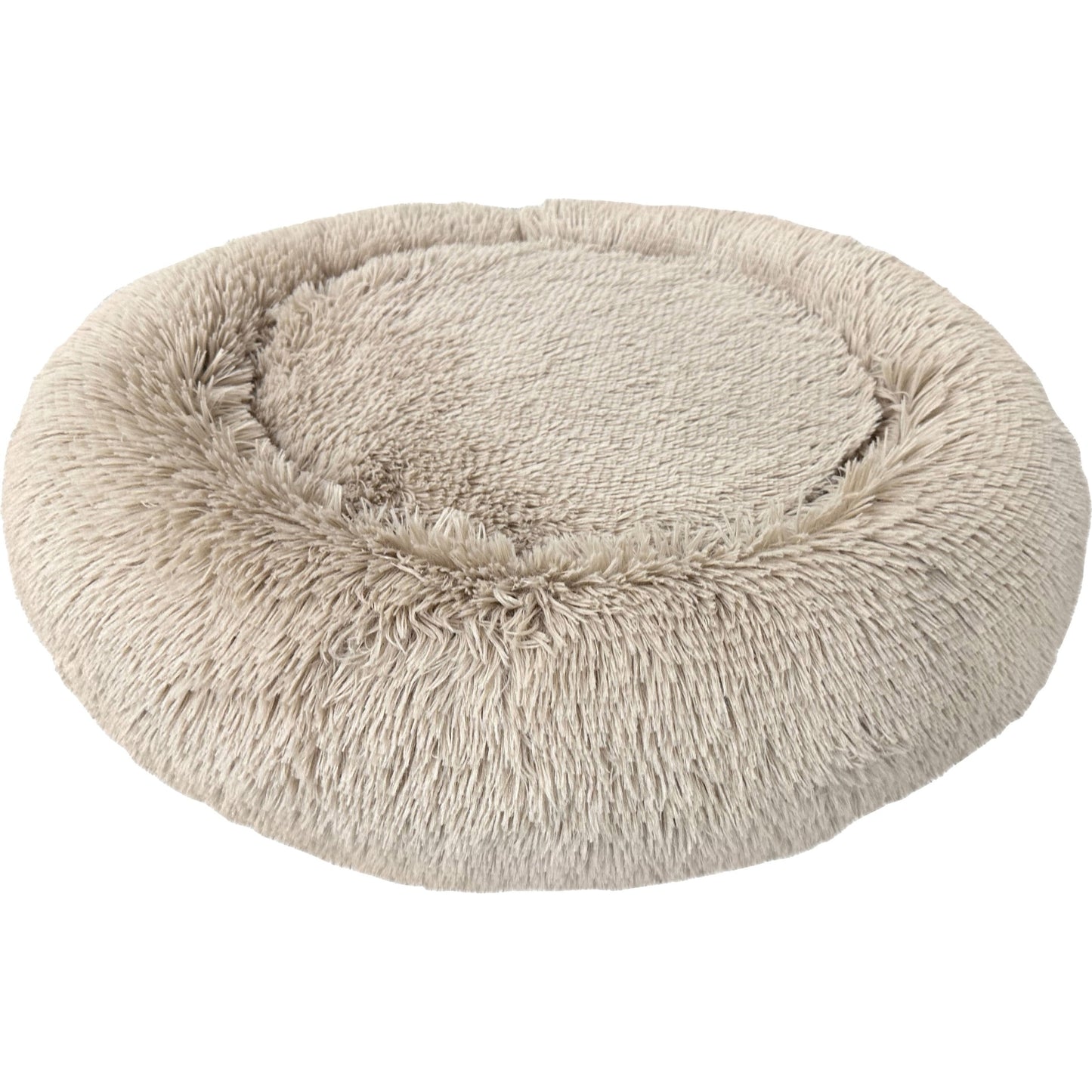 Spot Sleep Zone Round Faux Fur Bed