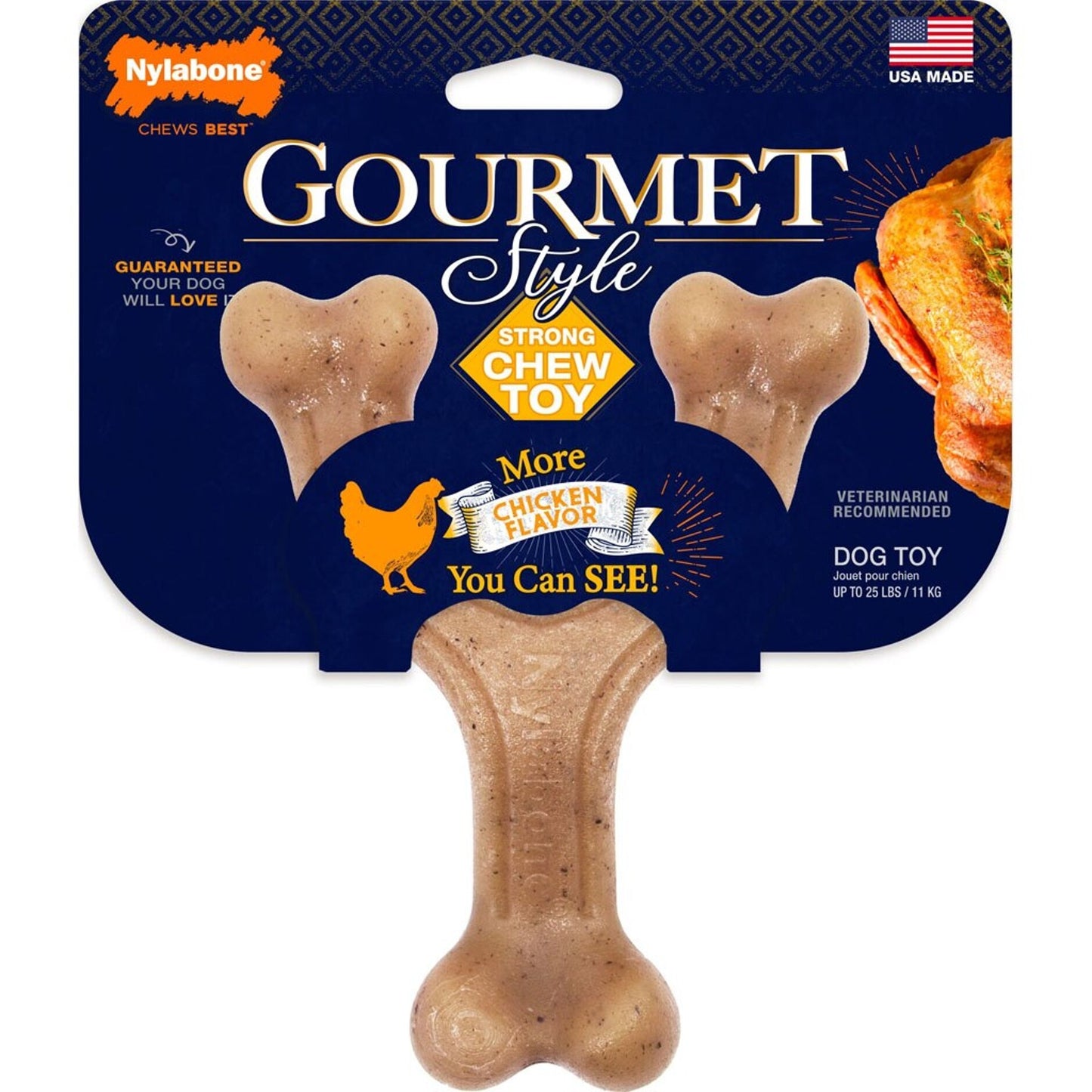 Nylabone Gourmet Style Strong Chew Wishbone