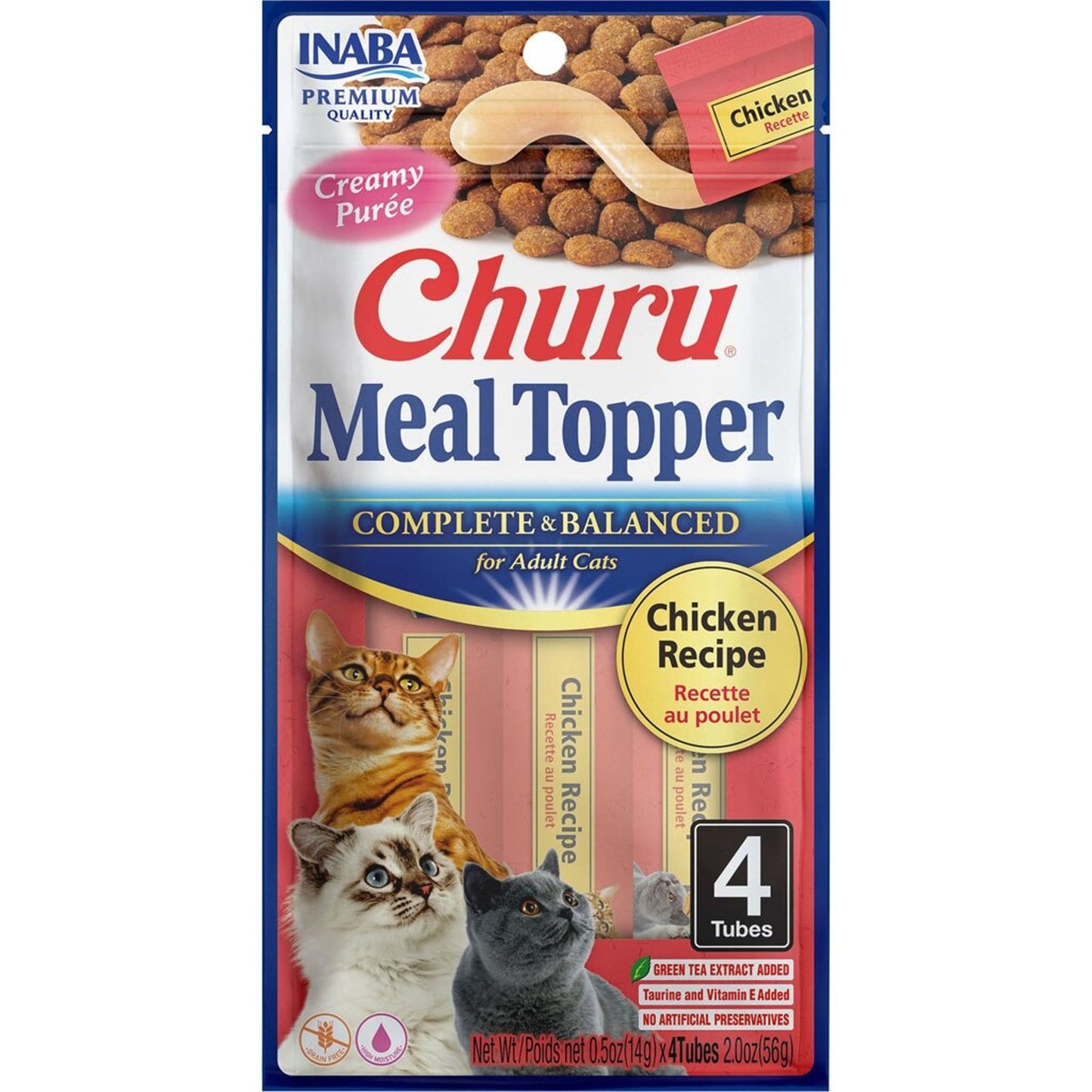 Inaba Churu Complete & Balanced Topper For Cats