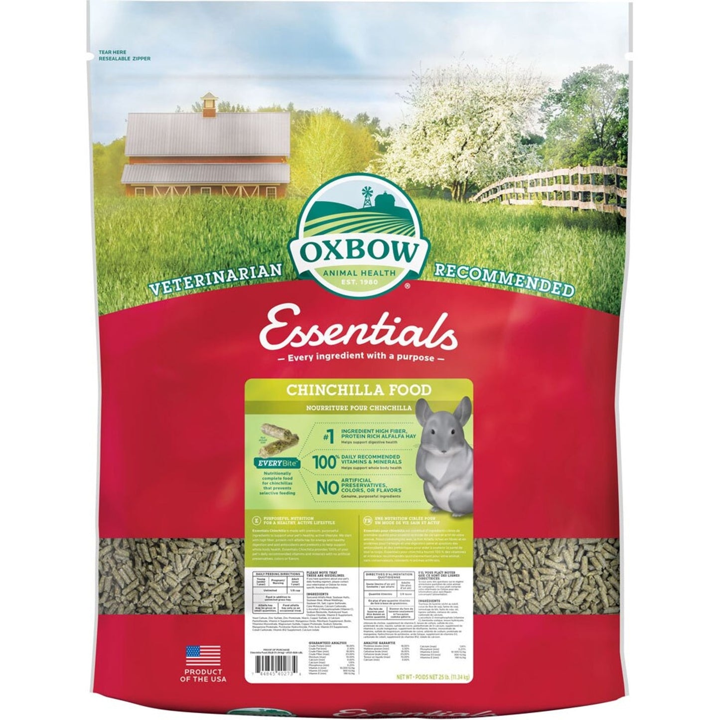 Essentials Chinchilla Food