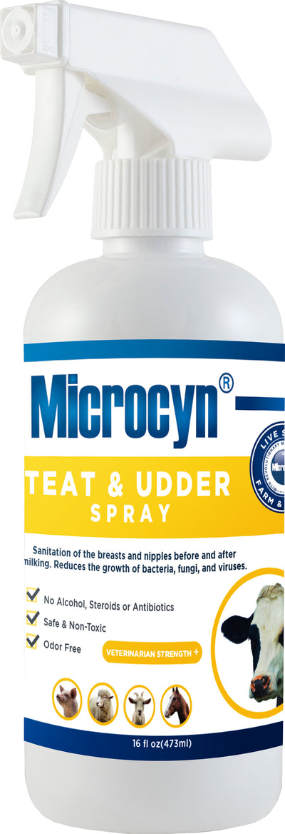 Microcyn Teat And Udder Spray
