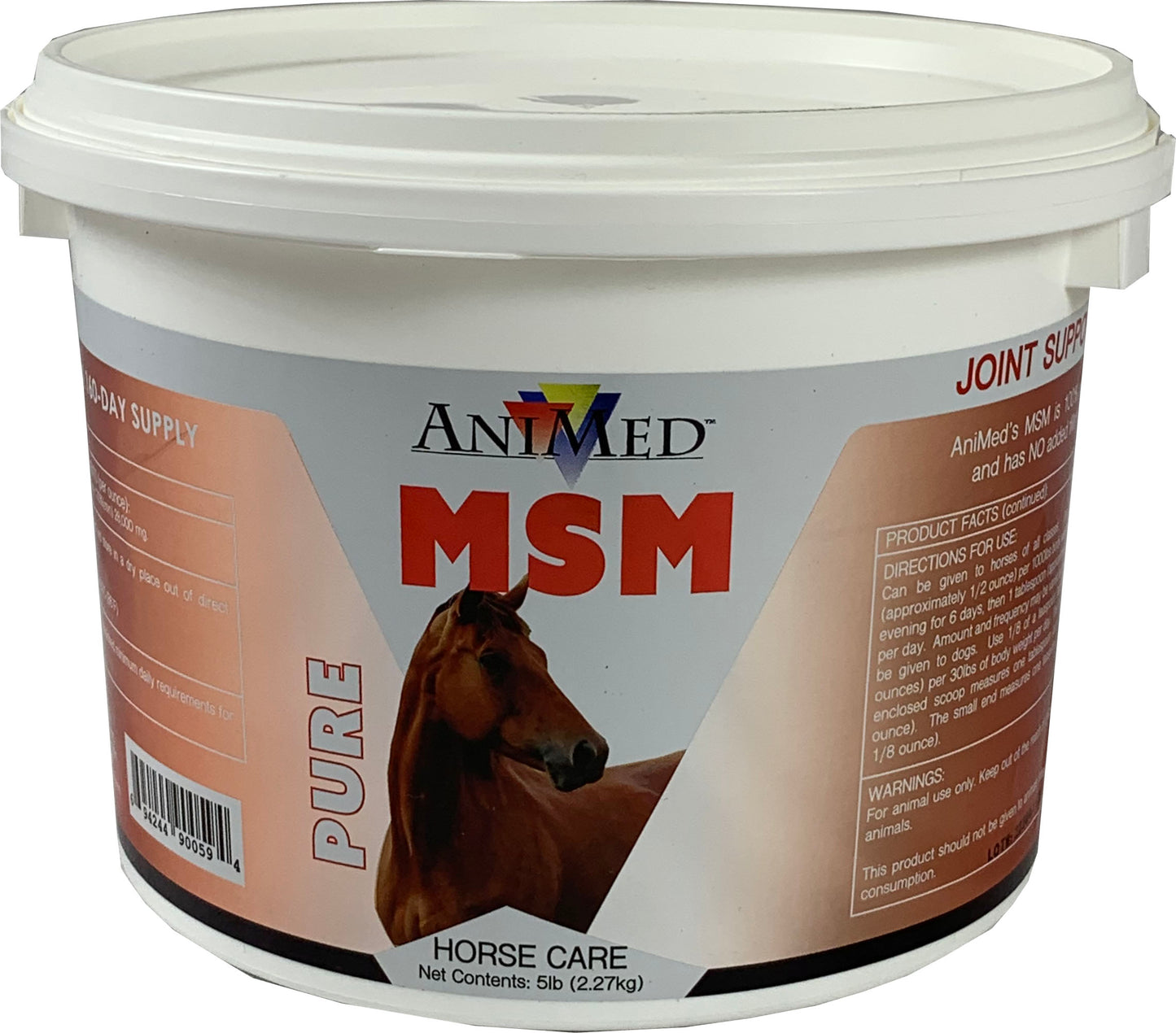 Pure Msm Powder Supplement For Horses