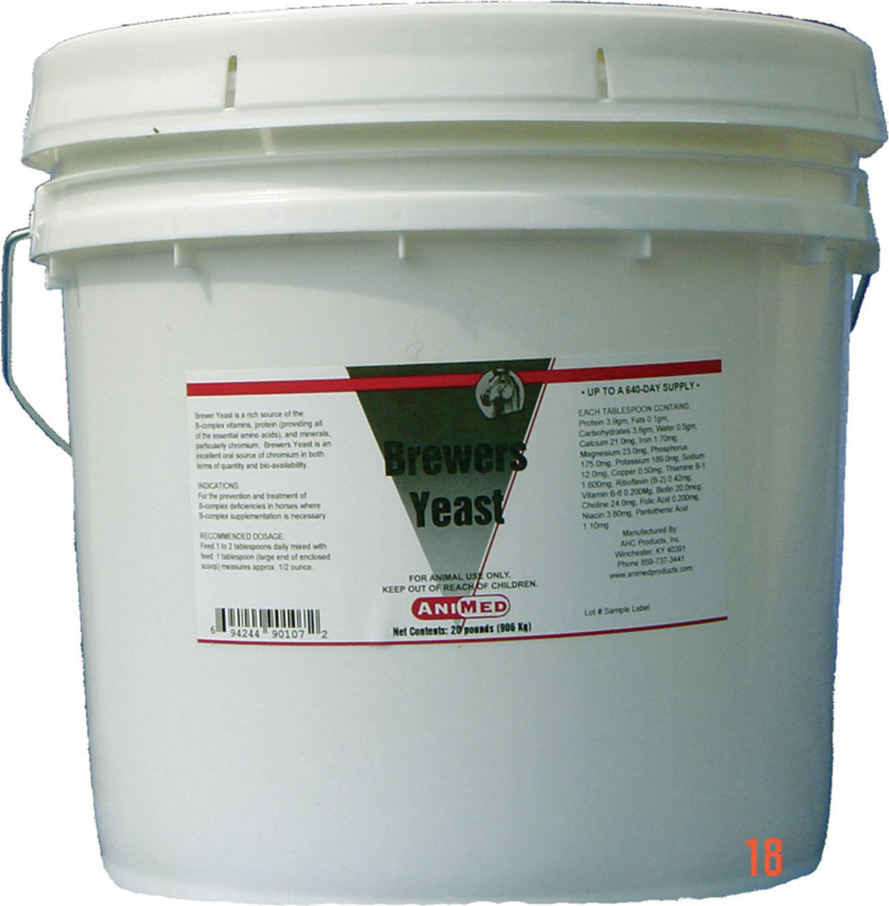 Pure Brewers Yeast Supplement For Horses