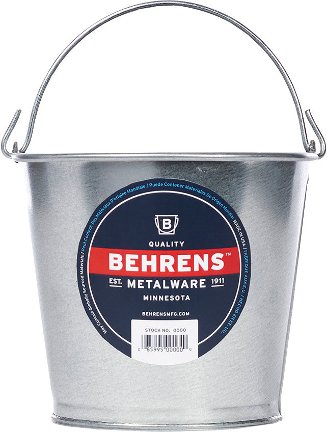 Galvanized Steel Utility Pail