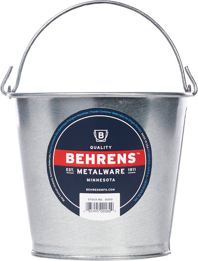 Galvanized Steel Utility Pail