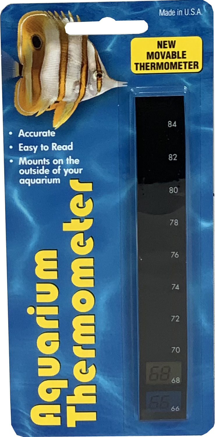 Liquid Crystal Vertical Aquarium Thermometer