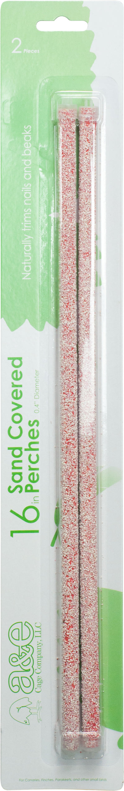 A&E Sand Coated Wooden Replacement Perch