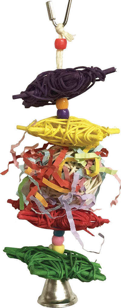 Happy Beaks Crinkle Crinkle Little Star Bird Toy