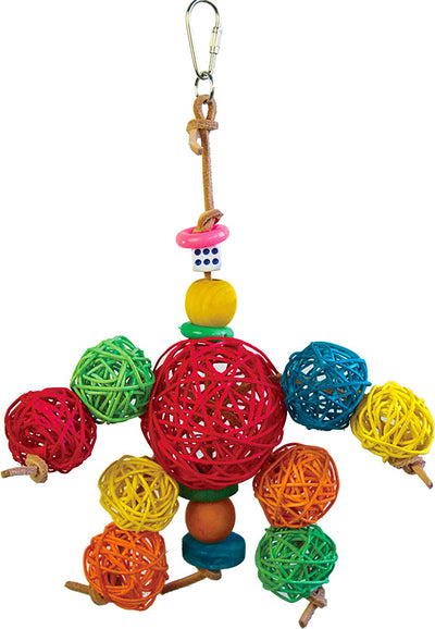 Happy Beaks Have A Ball Bird Toy