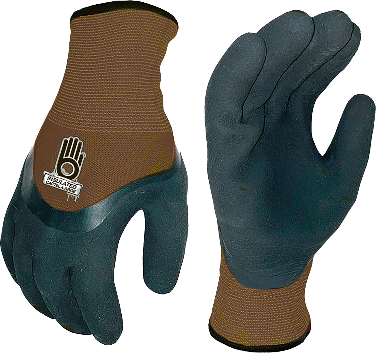 Bellingham Insulated 3/4 Dip Latex Palm Gloves (Pack Of 6)