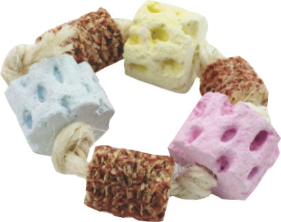 Nibbles Corny Calcium Ring Toy