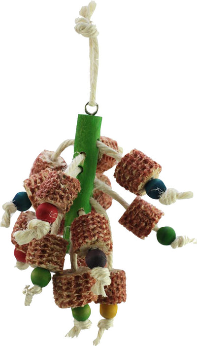 Happy Beaks Kernel Pop Hanging Bird Toy