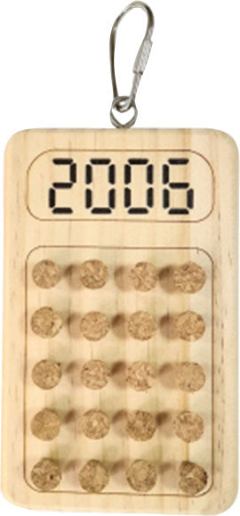 Happy Beaks Wood And Cork Calculator Bird Toy
