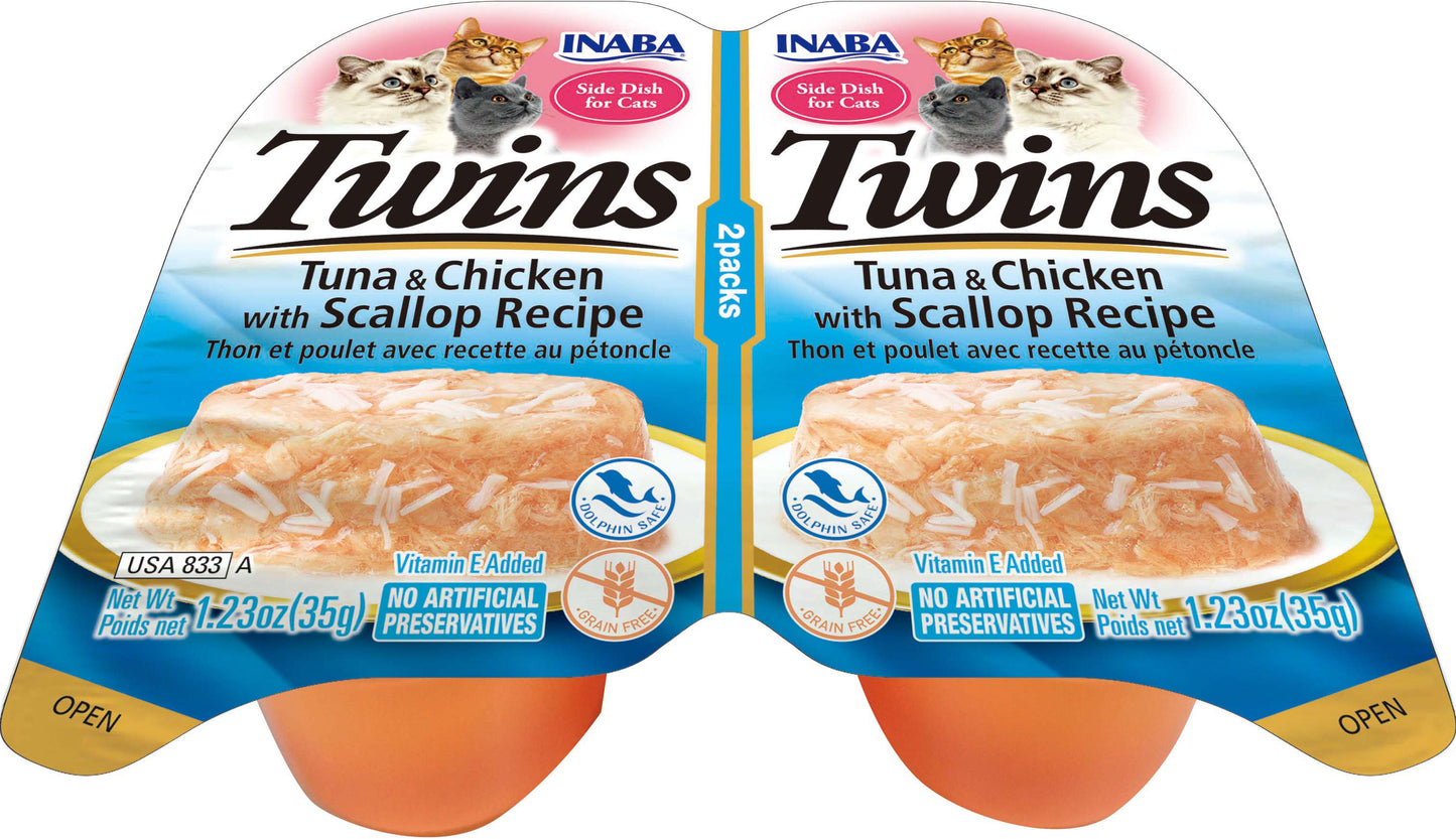 Inaba Twins Side Dish For Cats (Pack Of 6)