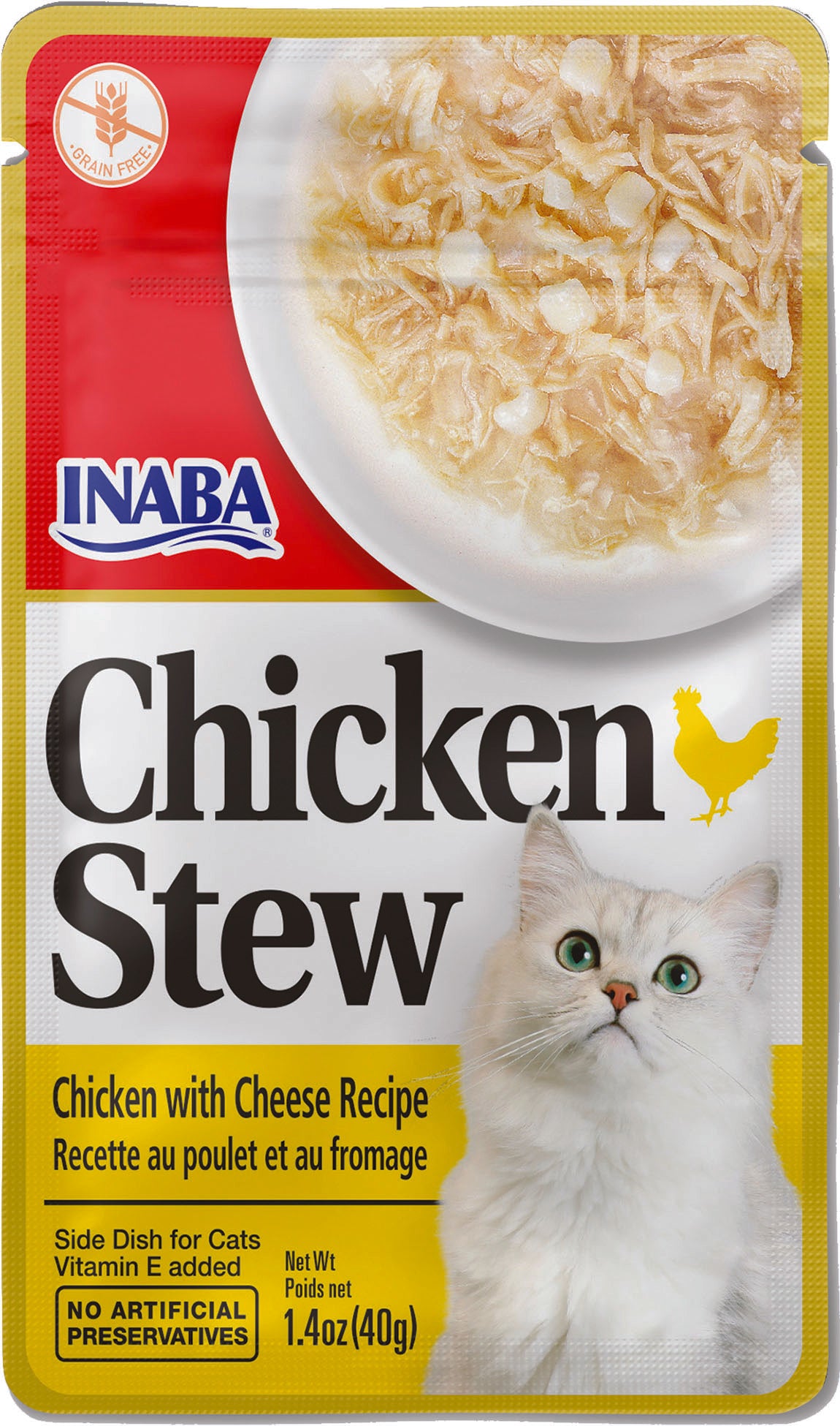 Inaba Chicken Stew Side Dish For Cats (Pack Of 8)