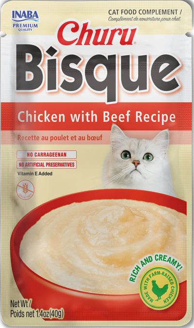 Inaba Churu Bisque Rich & Creamy Cat Recipe (Pack Of 12)