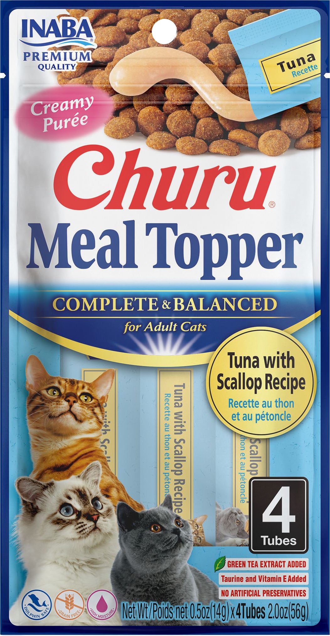 Inaba Churu Complete & Balanced Topper For Cats