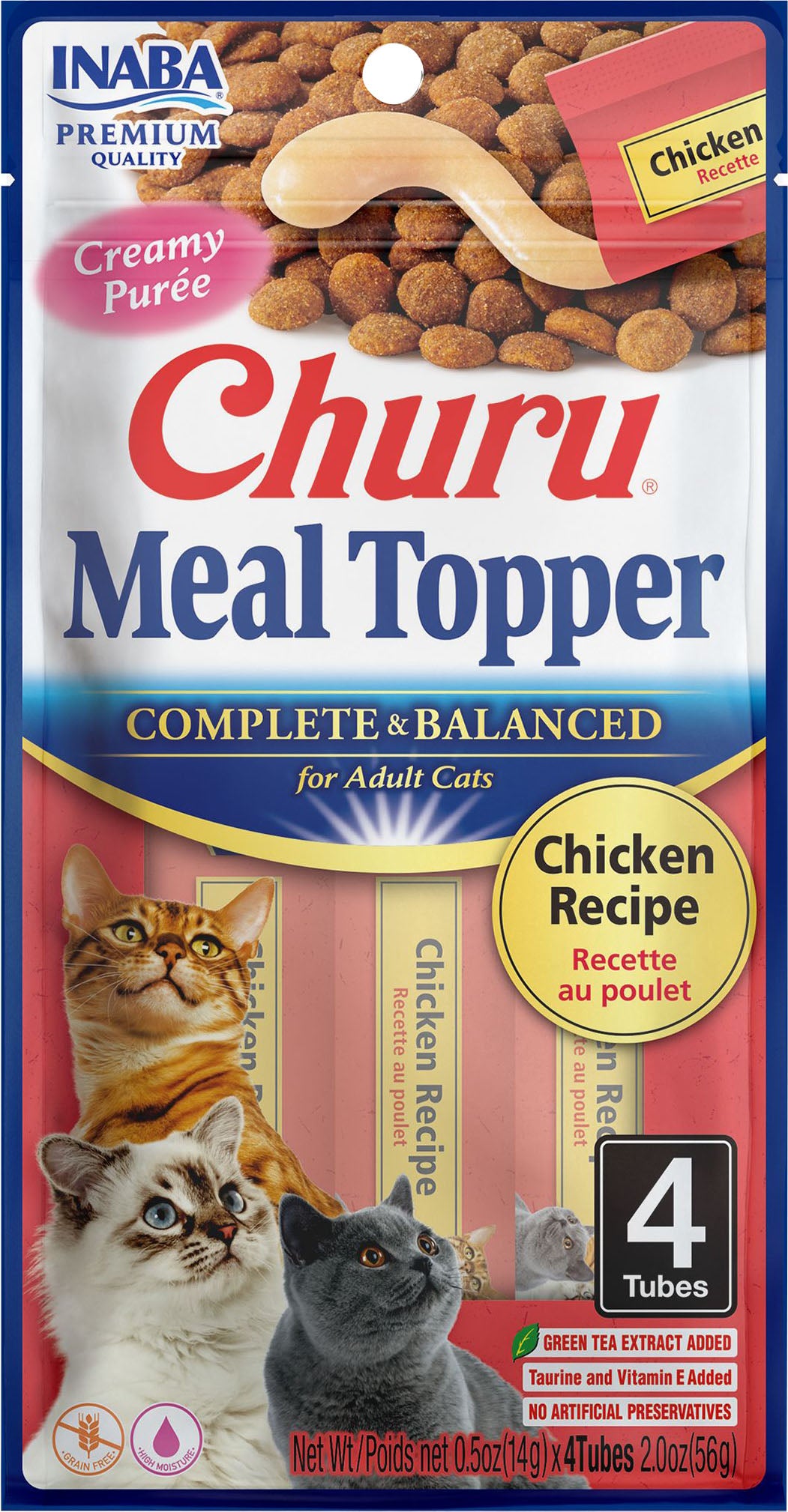 Inaba Churu Complete & Balanced Topper For Cats
