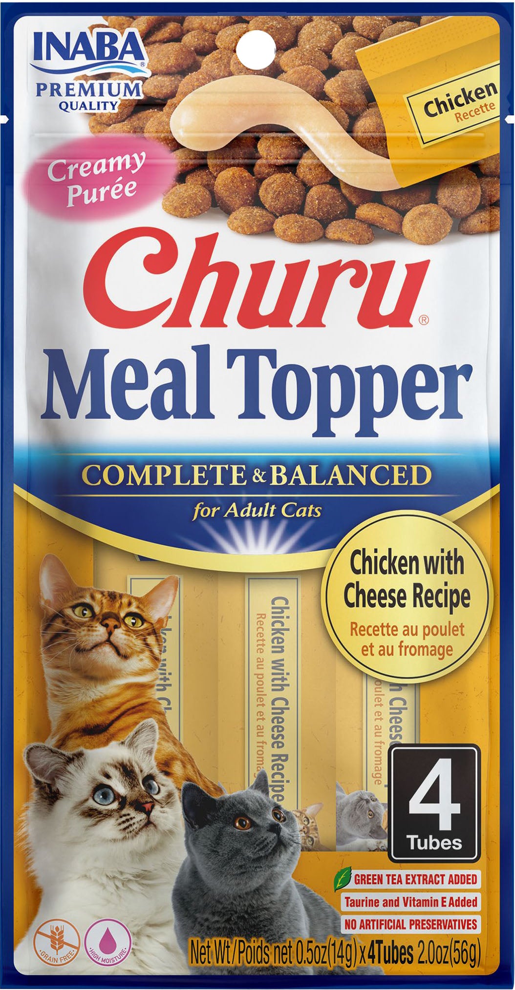 Inaba Churu Complete & Balanced Topper For Cats (Pack Of 6)