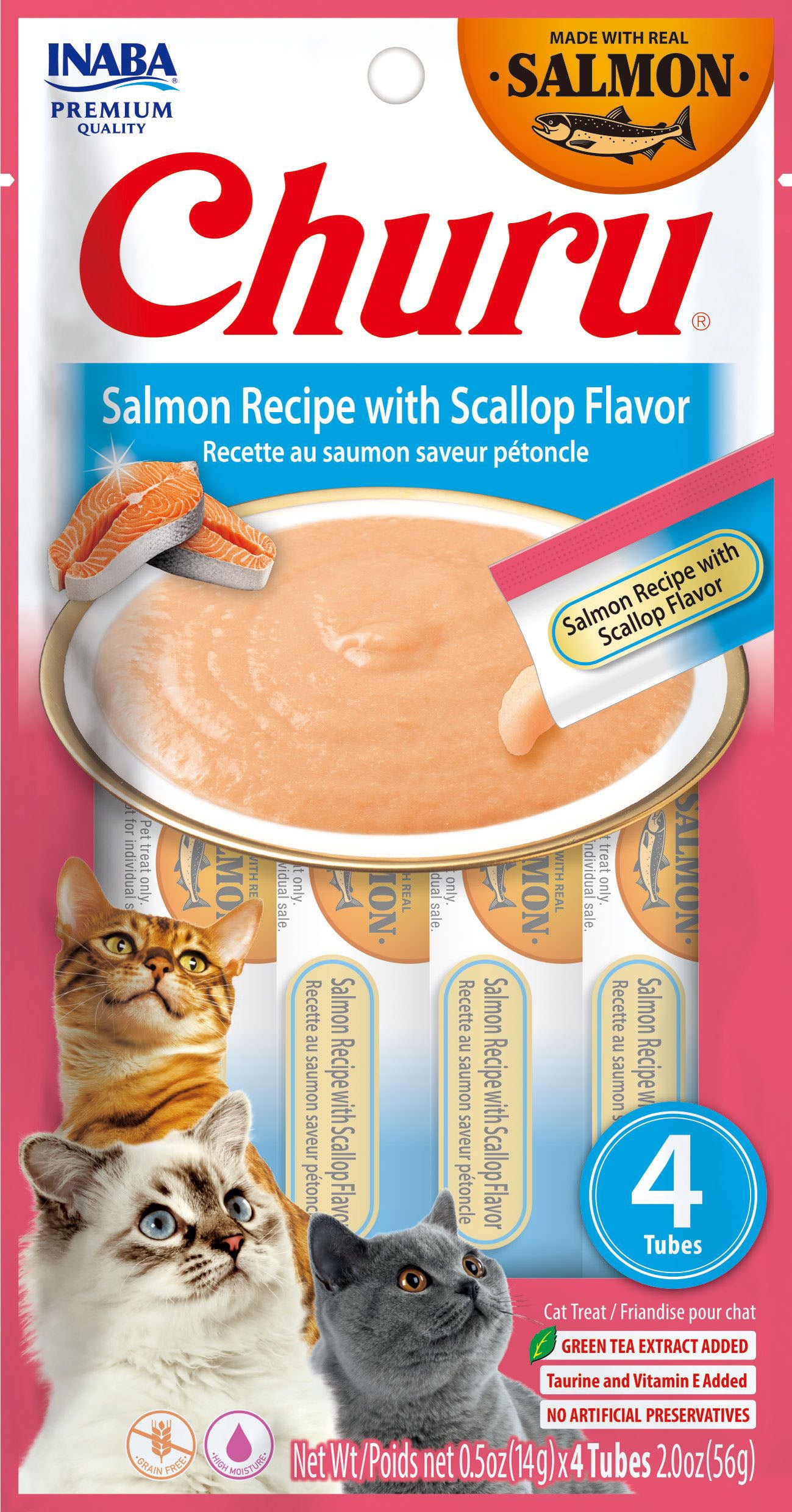 Inaba Churu Puree Cat Treats (Pack Of 6)