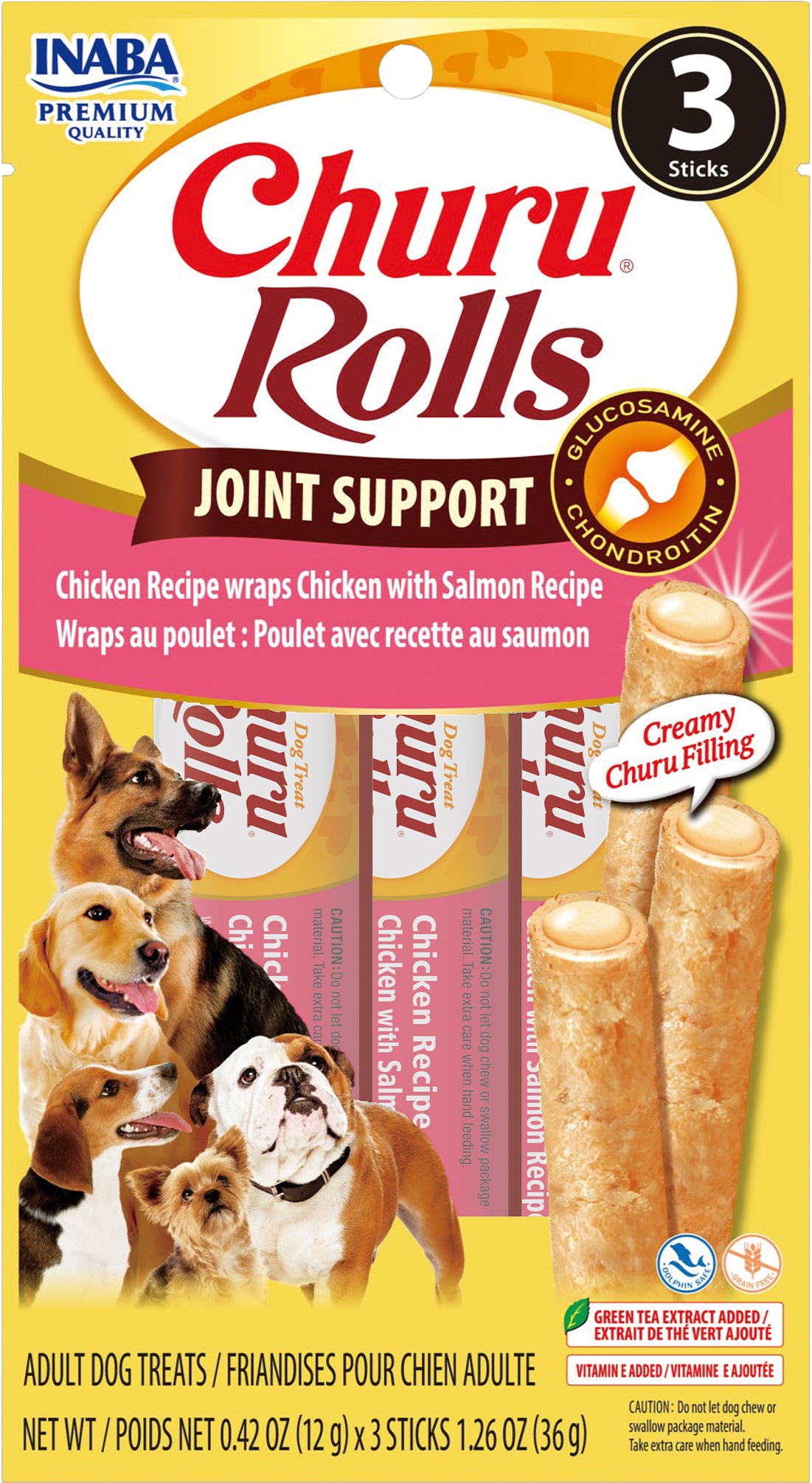 Inaba Churu Rolls Joint Care For Dogs (Pack Of 6)