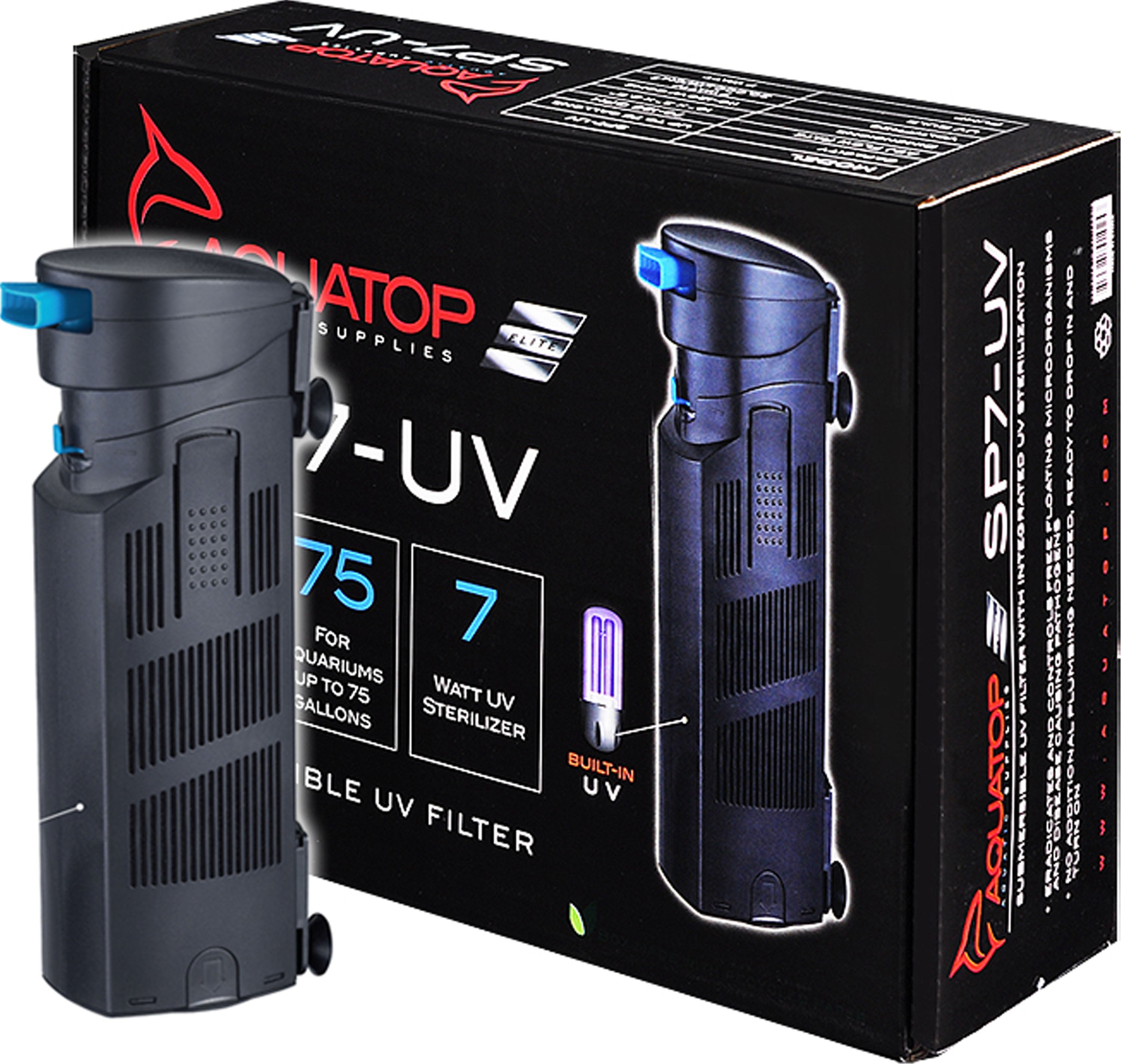 Aquatop Submersible Filter W/Uv Sterilizer – Perk Valley Pet