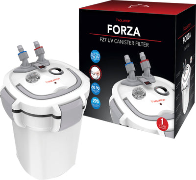 Forza Fz7 Uv Canister Filter W/7W Uv Sterilizer