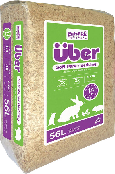 Uber Soft Paper Pet Bedding