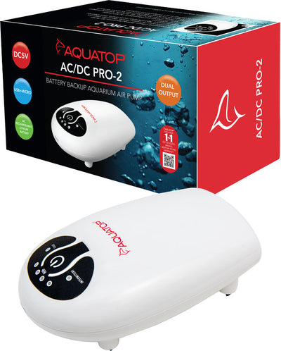 Ac/Dc Pro 2 Air Pump Dual - Rechargeable Backup