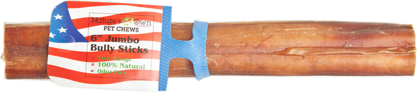 Nature'S Own Usa Odor-Free Bully Sticks (Pack Of 12)