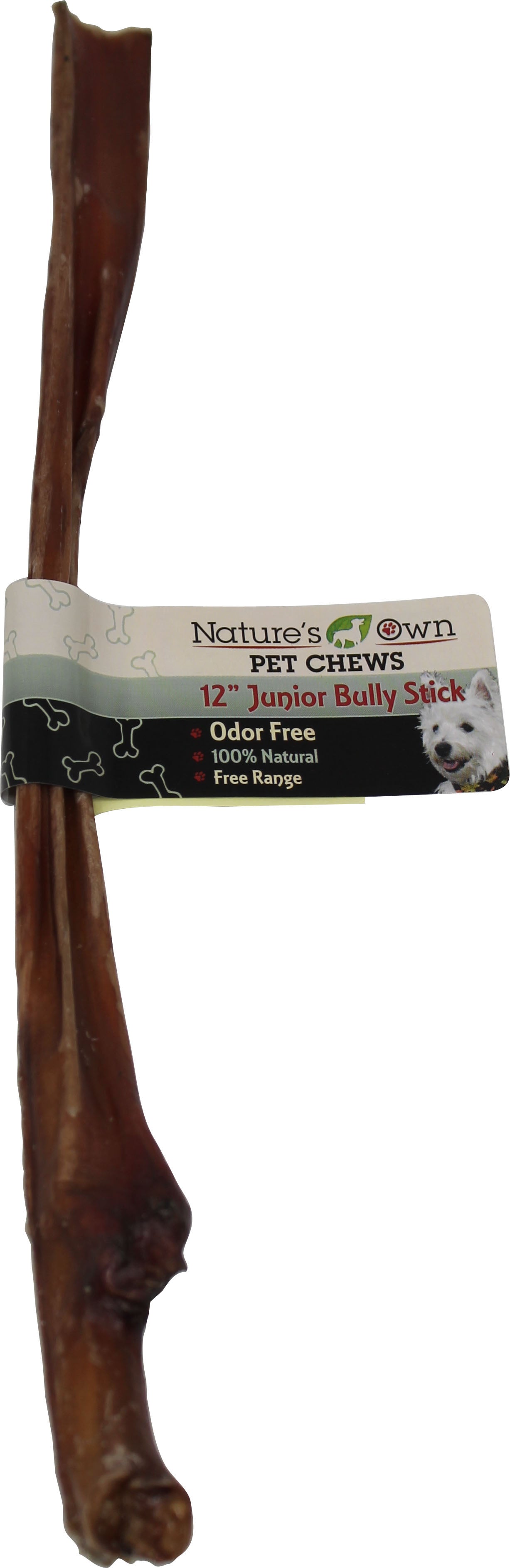 Nature'S Own Usa Odor-Free Junior Bully Stick (Pack Of 60)