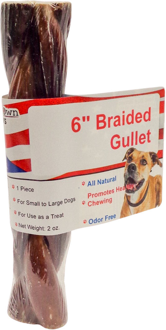 Nature'S Own Braided Gullet (Pack Of 24)