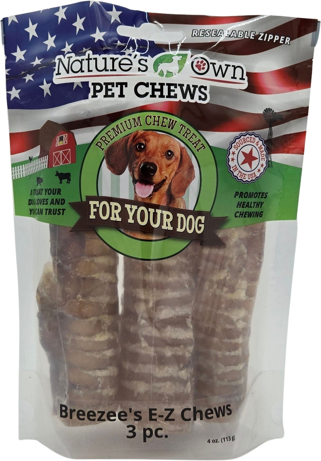 Nature'S Own Usa Breezee'S E-Z Chew Trachea