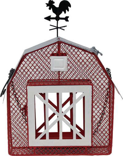 Mesh Barn Seed & Suet Feeder