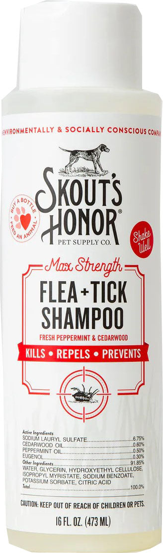 Skouts Honor Flea + Tick Shampoo