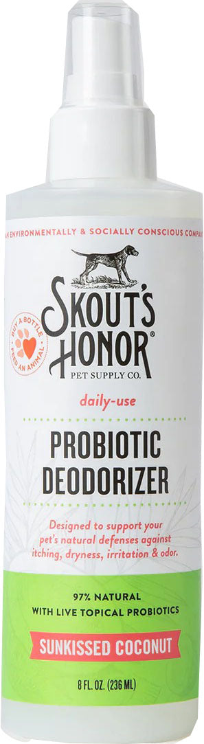 Skouts Honor Probiotic Daily Deodorizer Dog Spray