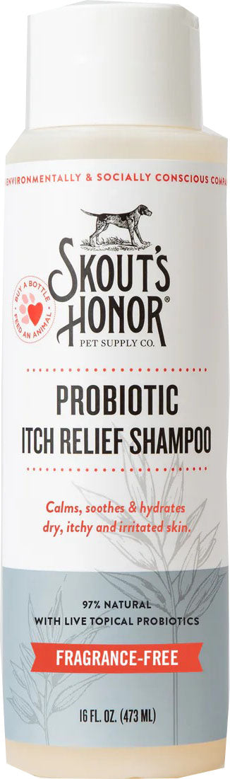 Skouts Honor Probiotic Itch Relief Shampoo