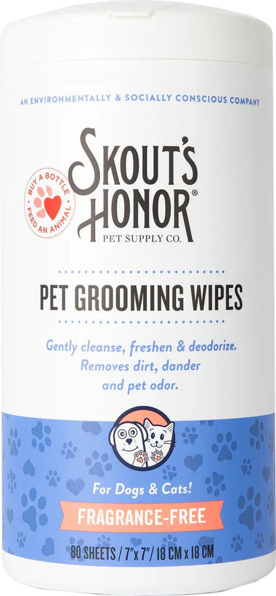Skouts Honor Pet Grooming Wipes