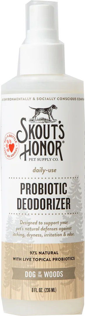 Skouts Honor Probiotic Daily Deodorizer Dog Spray