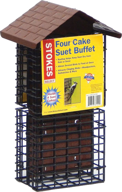 Suet Buffet Feeder W/Weather Guard