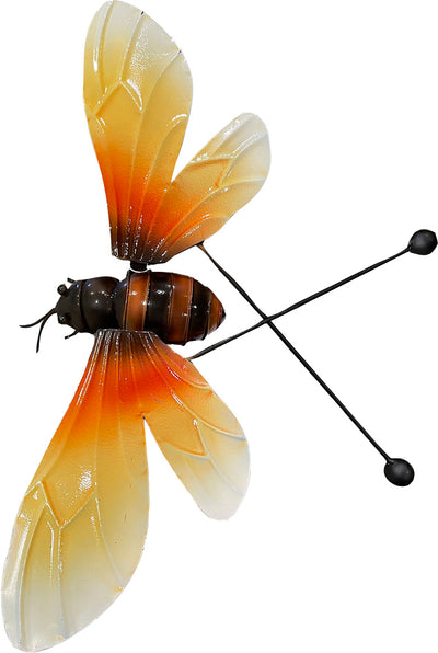 Esschert Design Metal Bee Rocker Stake (Pack Of 3)
