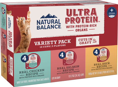 NB ULTRA PROTEIN CUTS IN GRAVY WET CAT FOOD VTY PK