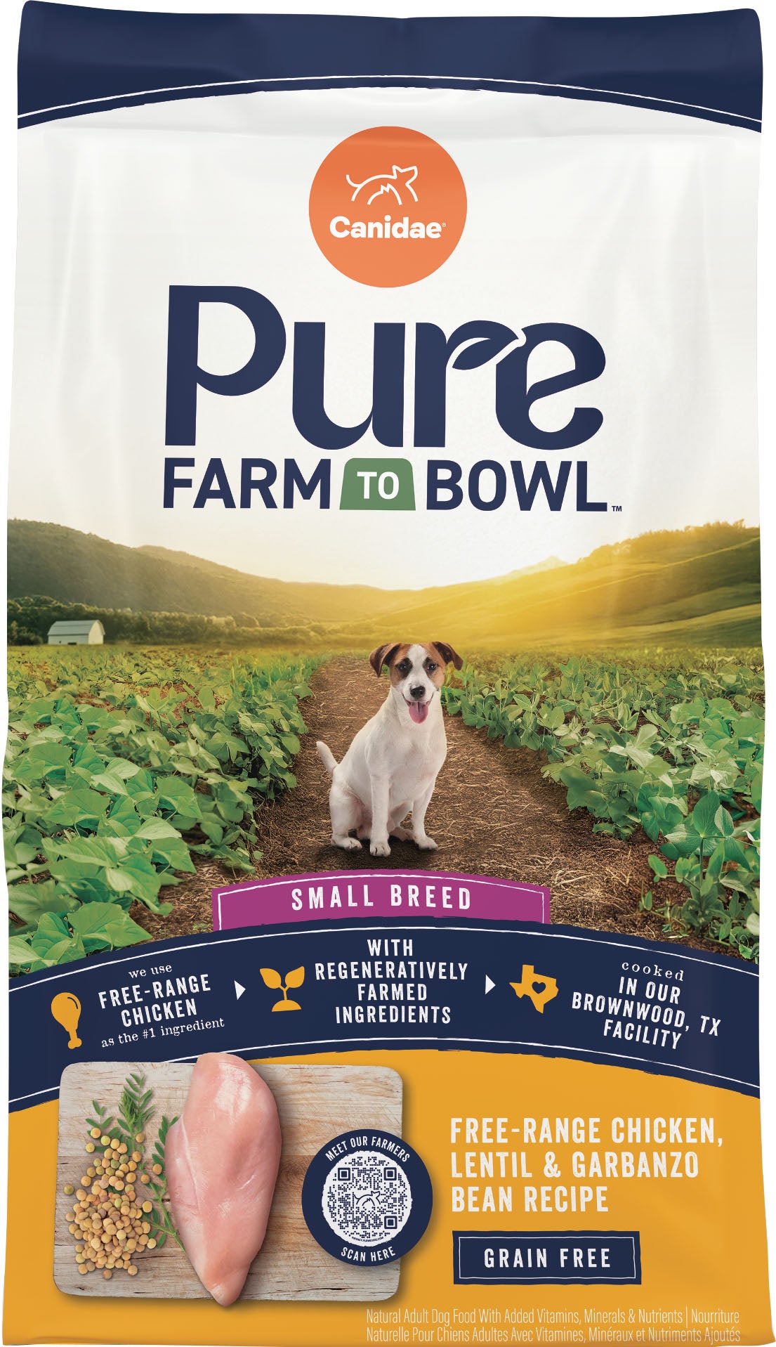 PURE FARM TO BOWL SMALL BREED GRAIN FREE DOG FOOD