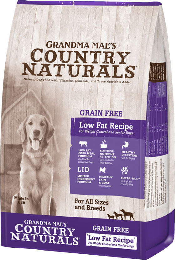 Country Naturals Low Fat Grain Free Dog Food