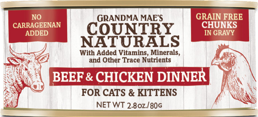 Country Naturals Grain Free Cat & Kitten Food (Pack Of 24)