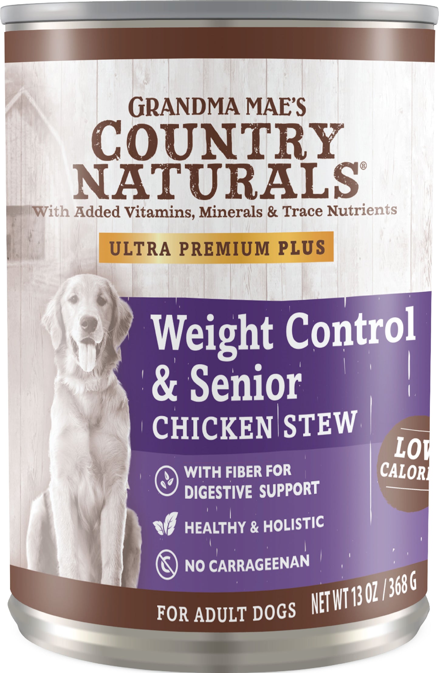 Country Naturals Weight Control Canned Dog Food (Pack Of 12)