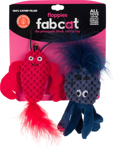 FABCAT FLOPPY LOBSTER AND OCTOPUS FOR CATS