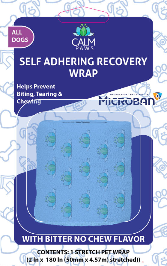 Calm Paws Recovery Self Adhesive Bandage Wrap