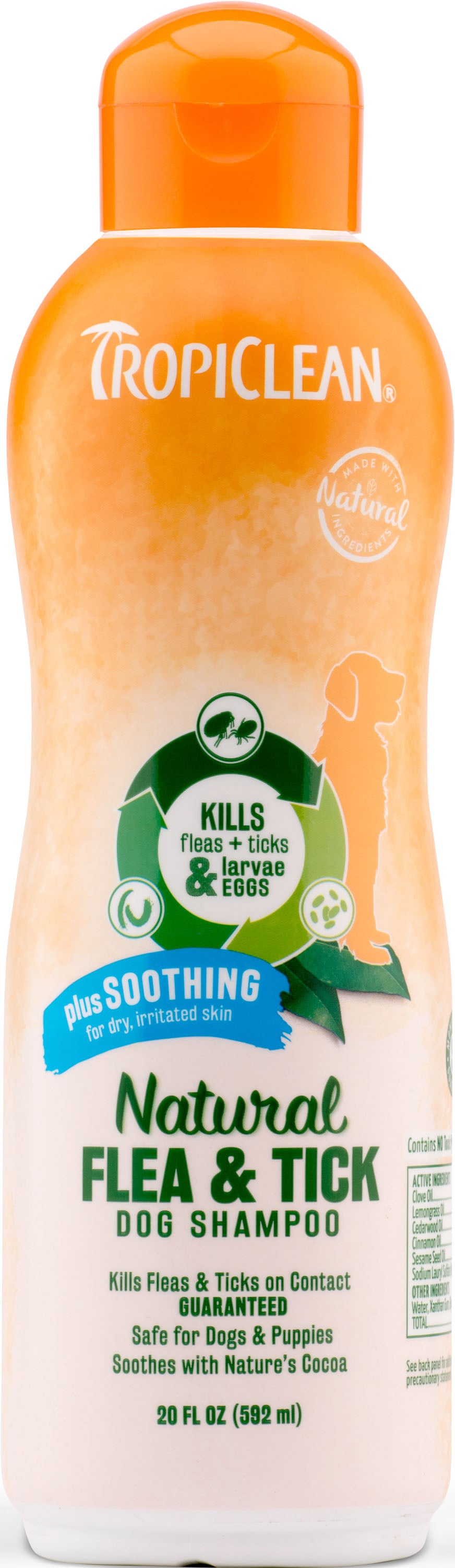 Natural Flea & Tick Shampoo Plus Soothing